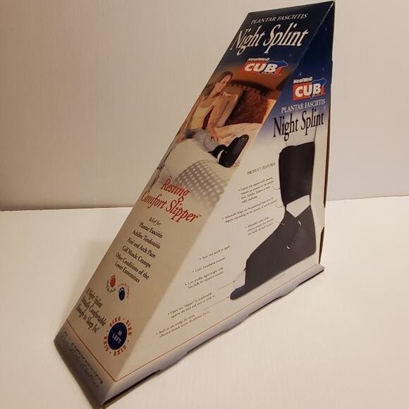 FLA ORTHO HEAL WELL CUB PLANTAR FASCIITIS NIGHT SPLINT COMFORT Medium LEFT - Picture 1 of 10